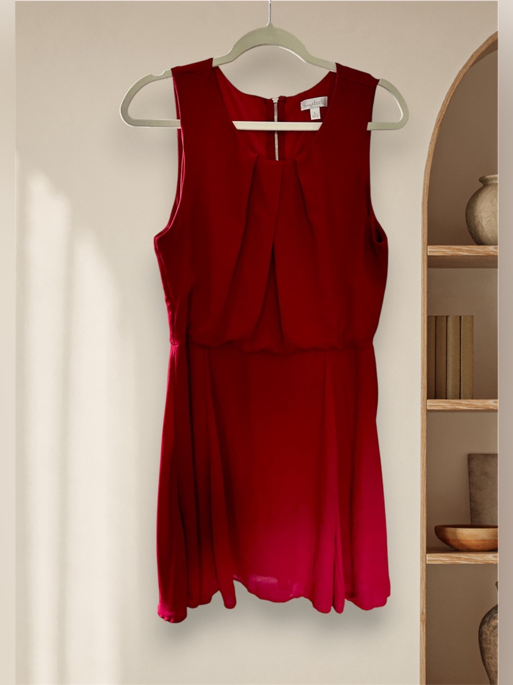Charming Charlie Sleeveless Red Dress